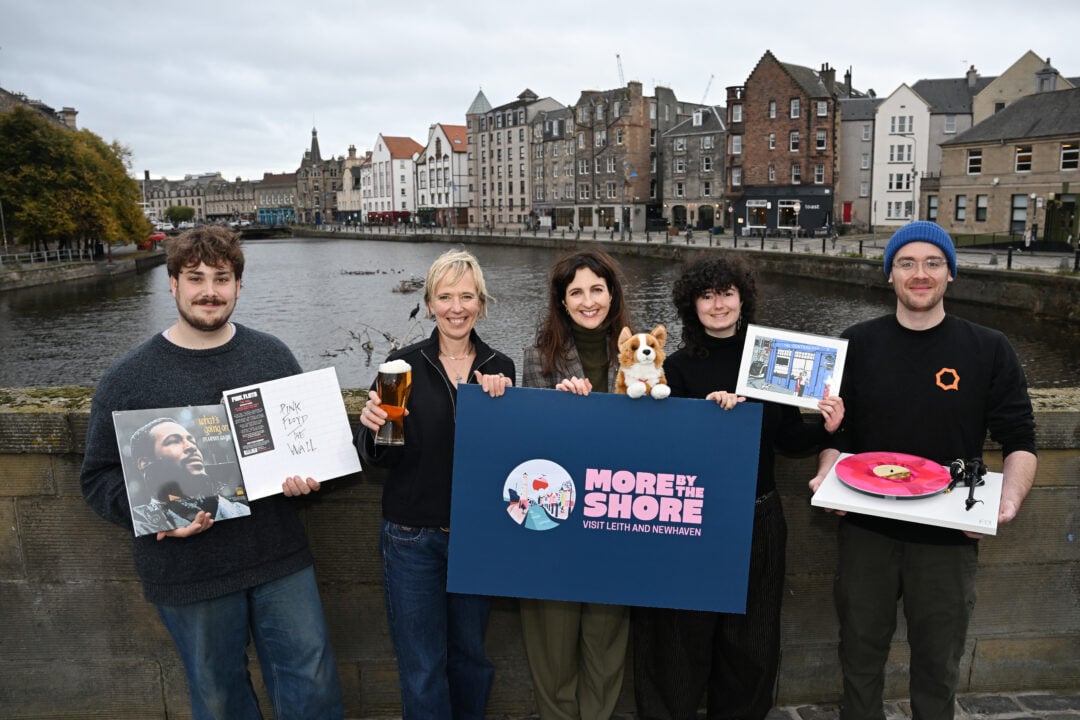 A group of business owners taking part in More By The Shore post by The Shore.